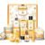 Gifts for Women, Birthday Gift for Women, 9 Pc Almond Milk & Honey Bath and Body Gifts Set, Self Care Gifts Spa Gift Basket, Relaxing Bath Sets for Mom, Girlfriend, Sister, Female Friends, Coworker