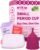 Pixie Cup – Soft, Safe, Reusable Menstrual Cup – Ranked 1 for The Best Tampon Alternative – 100% Medical-Grade Silicone Period Cup for Feminine Care – Buy One We Give One (Plum, Small)