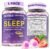 NEVISS Reishi Mushroom Sleep Gummies – Melatonin Free Sleep Gummies for Adult | Reishi, Saffron, Magnesium, GABA & Chamomile – Non-Habit Forming, Help for Deep Relaxation – Vegan, Berry Flavor, 1Pack
