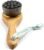 GranNaturals Manual Facial Cleansing Kabuki Brush – Skin Cleanser & Scrubber for Applying Foundation, Makeup, Face Mask, Acne Washing, Daily Deep Pore Cleaning – Men and Women