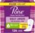 Poise Daily Liners, Incontinence Panty Liners for Bladder Leaks, 2 Drop Very Light Absorbency, Regular Length, 126 Count of Pantiliners, Packaging May Vary