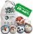 Chemical Free & Baby Safe! Reusable Wool Dryer Balls XL 6-Pack – Reduces Static, Cuts Dry Time, & Softens Naturally