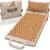Glanzstück Berlin® Acupressure Mat Set Premium, Beginner Suitable, Made of Linen, Neck and Back Pain Relief, with Pillow (Heat Function) & Bag, Sustainable