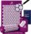 Acupressure Mat & Pillow Set – Extra-Long 29” Acupressure Therapy for Back & Neck Pain Relief, Sciatica, Stress Relief & Sleep Support Includes Carry Bag & Hot/Cold Pack (Purple)