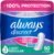 Always Discreet Adult Incontinence Pads for Women, Drier, 3 Drop Regular Length, Light Absorbency, Pads for Bladder Control Management, Bladder Leaks, & Postpartum Pads, 90ct