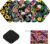 7pcs Pack Cloth Pads Including 1pc Mini Wet Bag +6pcs Bamboo Charcoal Cloth Reusable Menstrual Pads/Reusable Sanitary Pad/Mama Panty Liners (All Randomly Prints)