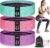 WALITO Resistance Bands for Working Out, Fabric Exercise Bands for Legs and Butt, Workout Bands for Women and Men, Booty Band for Yoga Starter Set, Pilates, Rehab, Fitness and Home Workout