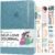Clever Fox Self-love Journal – Guided Self-Discovery Log for Self-care, Reflection & Self-help, Mental Health, Gratitude & Mindfulness (Aquamarine)