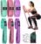 DICYWUDI Fabric Resistance Bands for Working Out, 6Pack Non-Slip Exercise Bands for Women and Men, Fabric Booty Bands for Home, Fitness, Pilates, Stretching